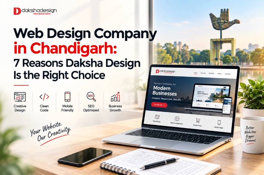 Web Design Company in Chandigarh: 7 Reasons Daksha Design Is the Right Choice